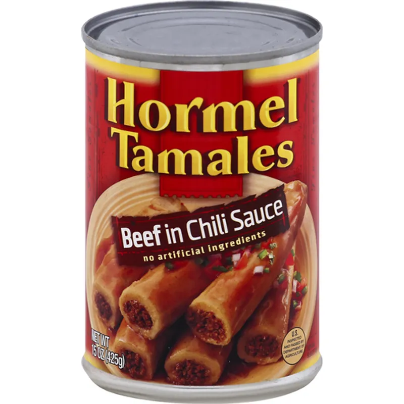 Hormel Beef In Chili Sauce Tamales view 1