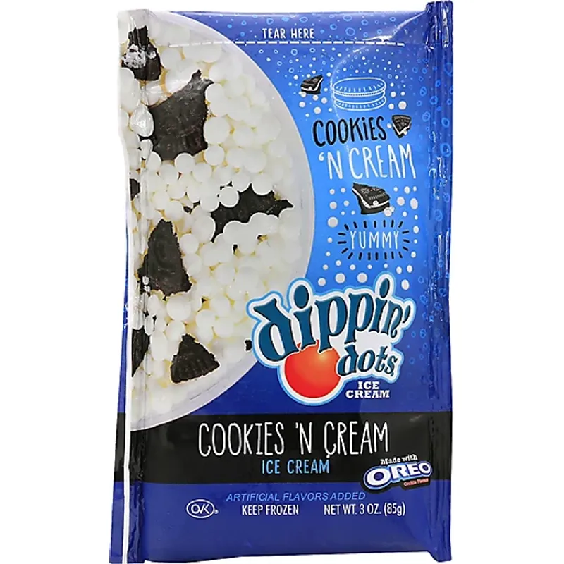 Dippin' Dots Cookies 'n Cream Ice Cream view 1