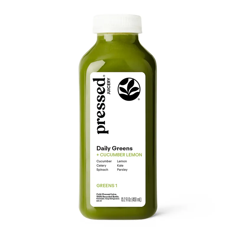 Pressed Juicery Daily Greens Cucumber Lemon view 1