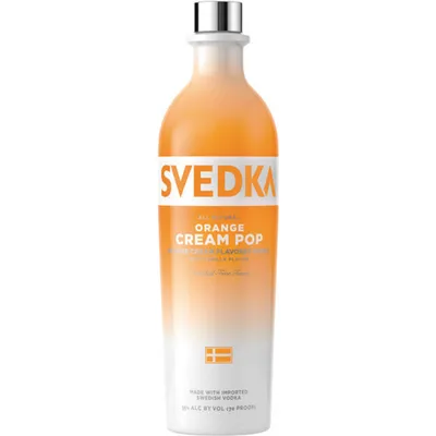 Svedka Orange Cream Pop Vodka 750mL