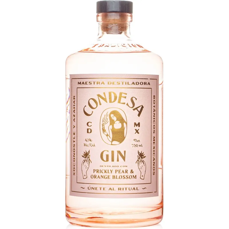 Condesa Prickly Pear & Orange Blossom Gin view 1