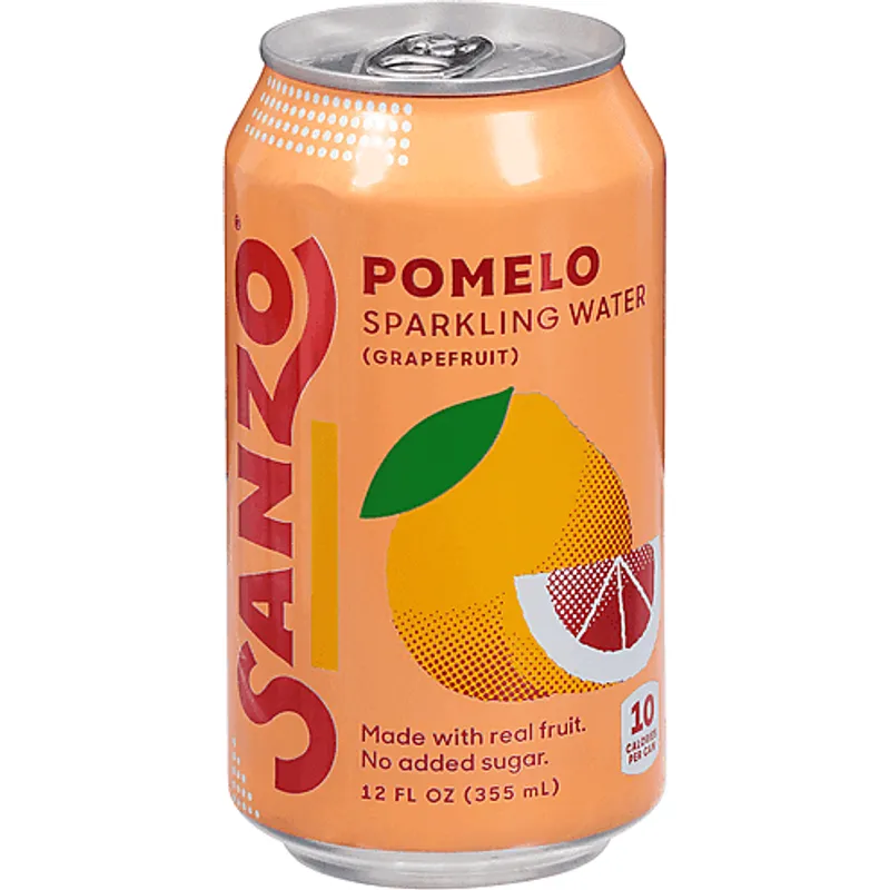 Sanzo Sparkling Water Pomelo view 1