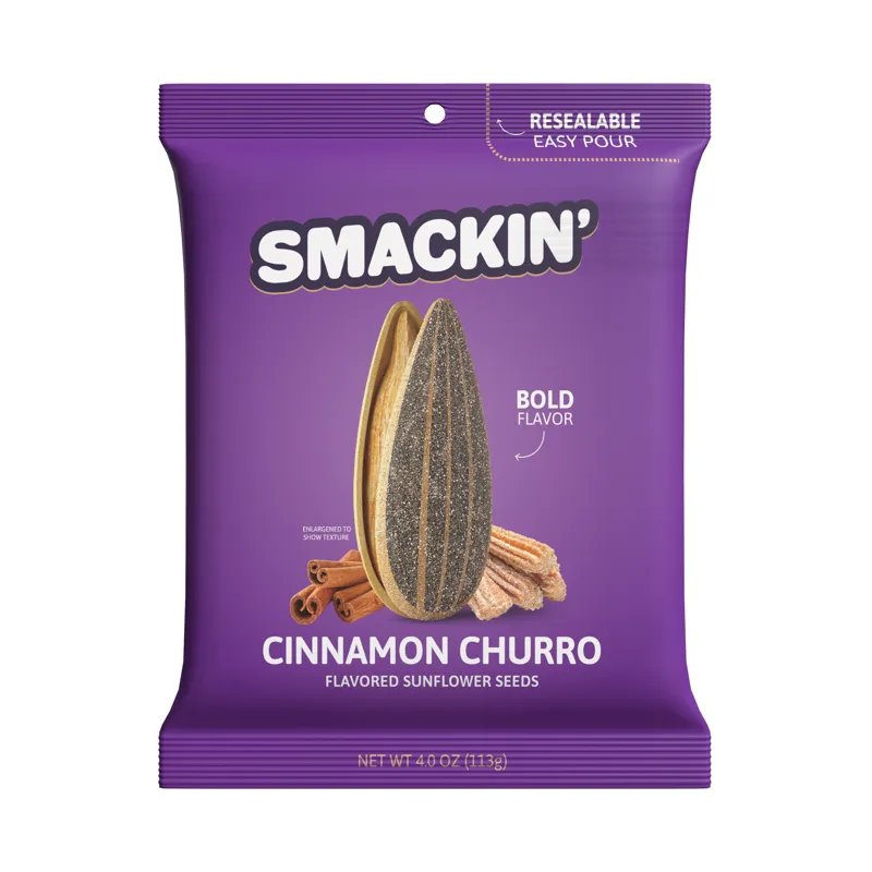 Smackin' Sunflower Seeds Cinnamon Churro Bag view 1