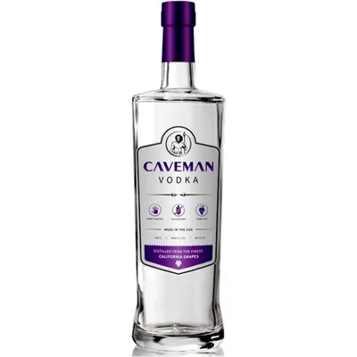 Caveman Vodka 750ml
