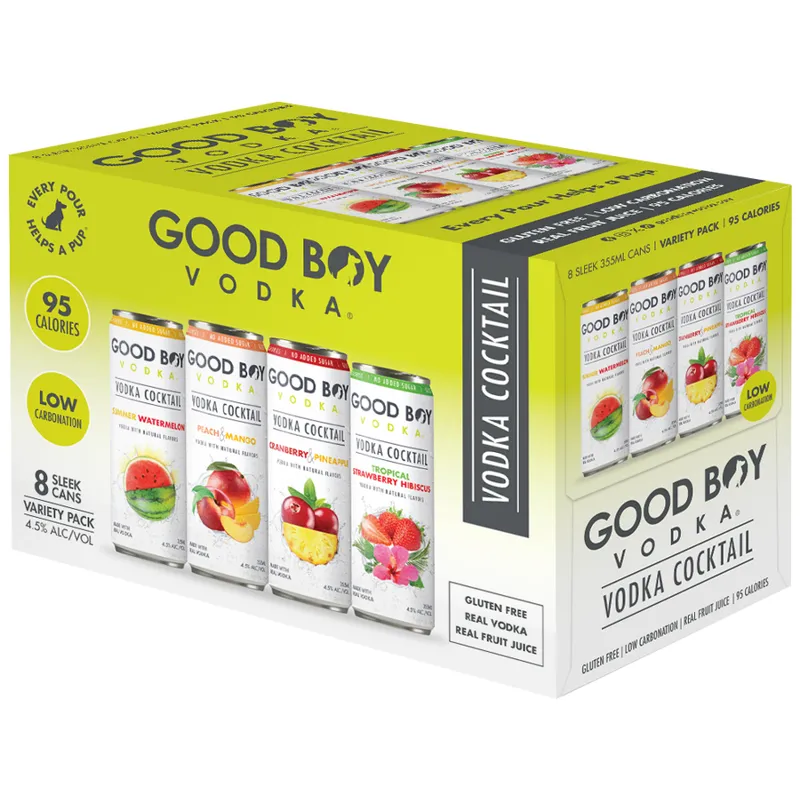Good Boy Vodka Seltzer Variety view 1