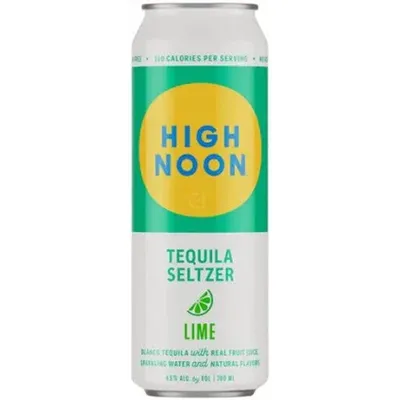 High Noon Tequila Seltzer Lime 12 oz can