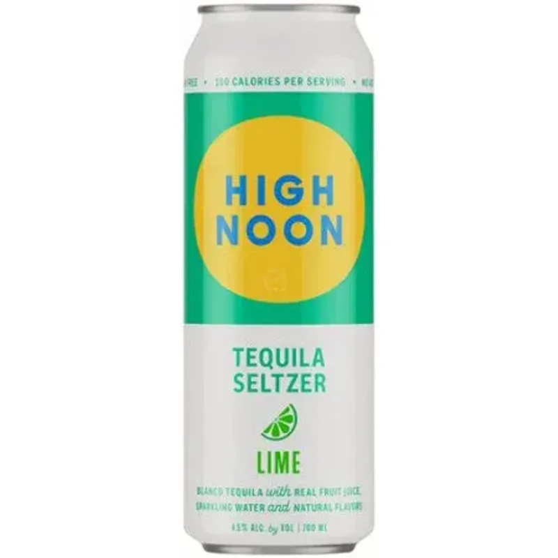 High Noon Tequila Seltzer Lime view 1