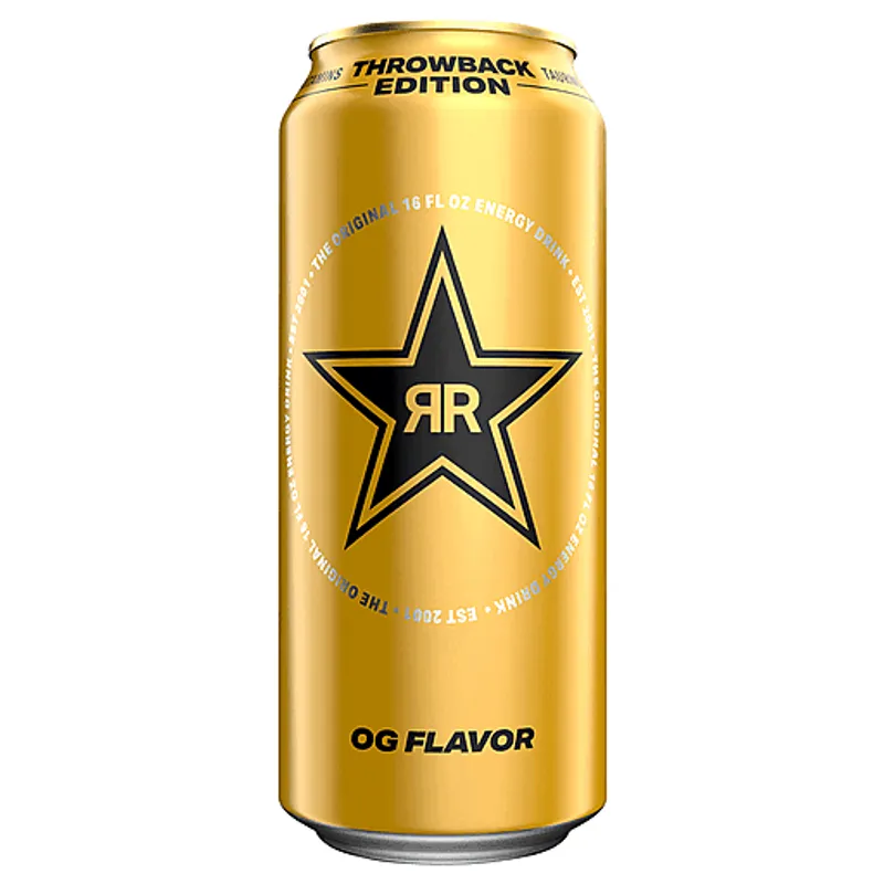 Rockstar Energy Drink OG Flavor Throwback Edition view 1