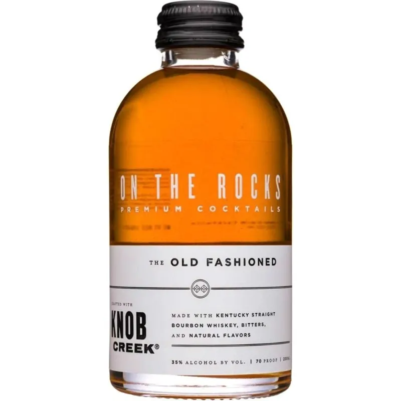 On The Rocks Premium Cocktails The Old Fashioned Knob Creek view 1