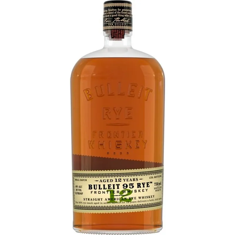 Bulleit 95 Rye Frontier Whiskey Straight American Rye Whiskey view 1