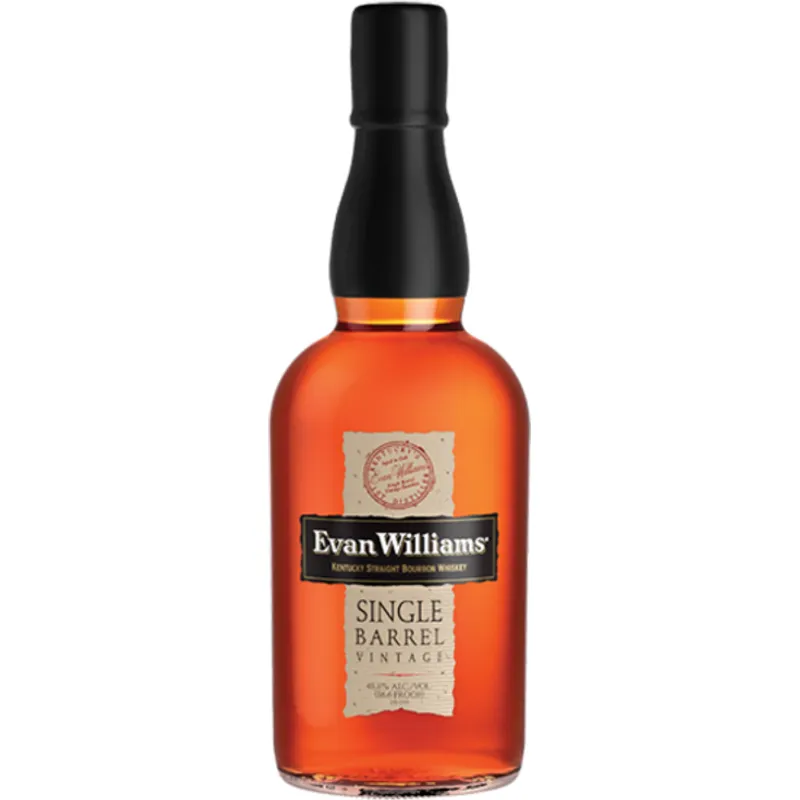 Evan Williams Single Barrel Vintage Kentucky Straight Bourbon Whiskey view 1