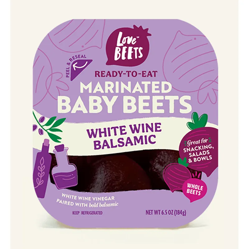Love Beets Marinated Baby Beets White Wine Balsamic Box view 1