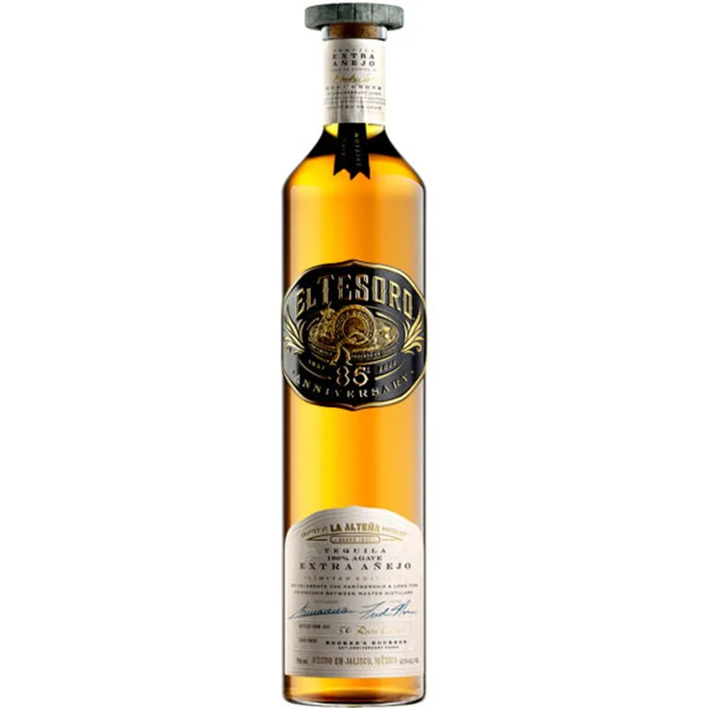 El Tesoro 85th Anniversary Extra Anejo Tequila view 1
