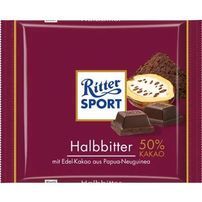 Ritter Sport Halbbitter 100g