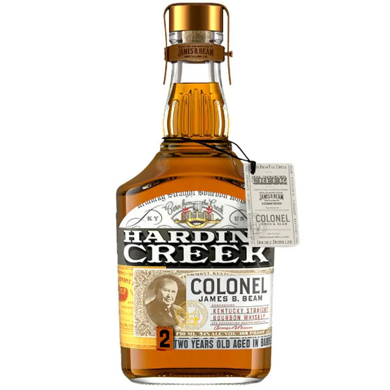 Hardin's Creek Colonel James B. Beam Straight Bourbon view 1