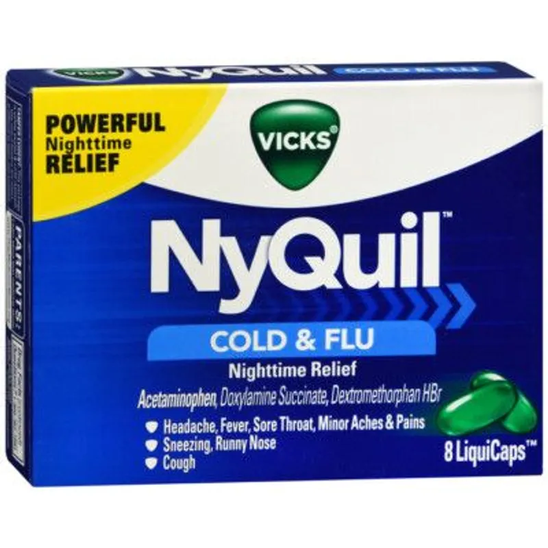 Vicks NyQuil Cold & Flu view 1