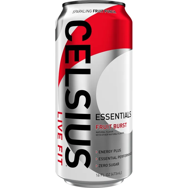 Celsius Essentials Sparkling Fruit Burst Functional Performance Energy Drink view 1