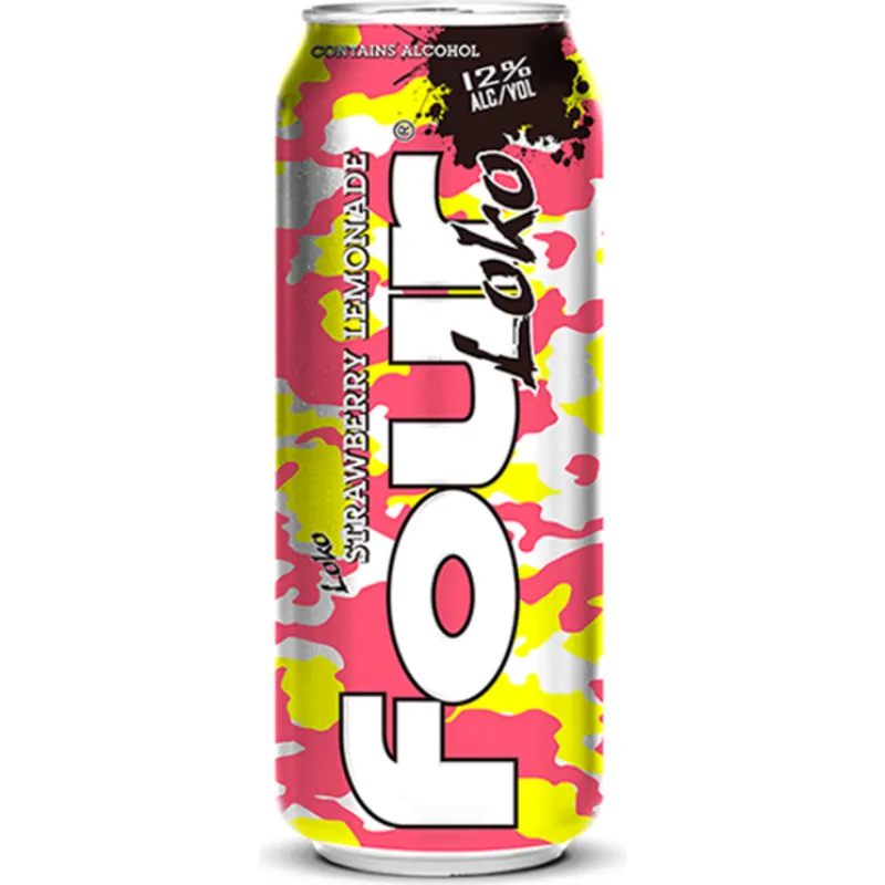 Four Loko Strawberry Lemonade view 1