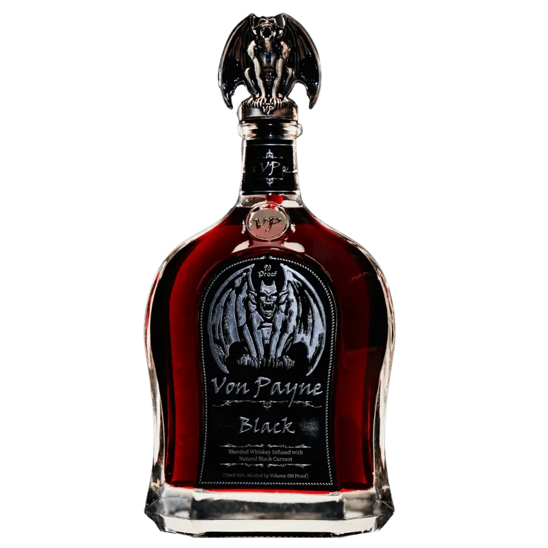 Von Payne Black Blended Whiskey view 1