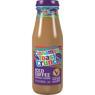 Victor Allen's Iced Coffee Cinnamon Toast Crunch 13.7oz Bottle