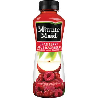 Minute Maid Cranberry Apple Raspberry 12oz Bottle