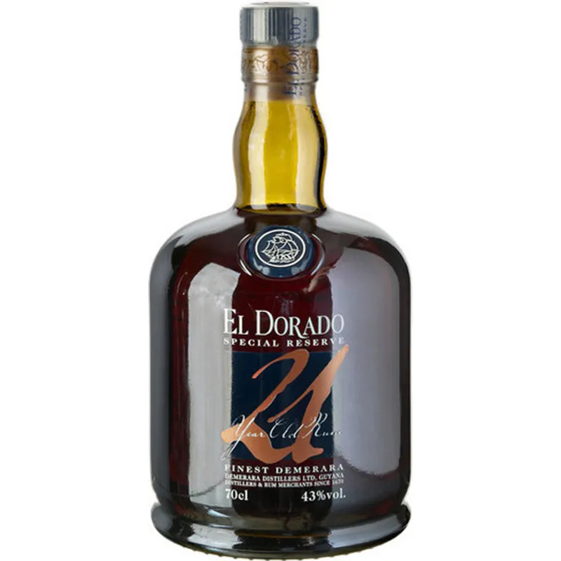 El Dorado Special Reserve Rum 21 Year view 1