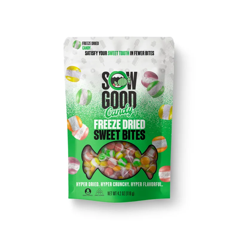 Sow Good Freeze Dried Rainbow Bites Candy Bag view 1