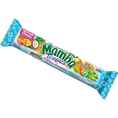 Mamba Tropics Fruit Chews 2.8oz Count