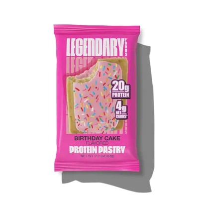 Legendary Foods Birthday Cake Protein Pastry 2.2 oz