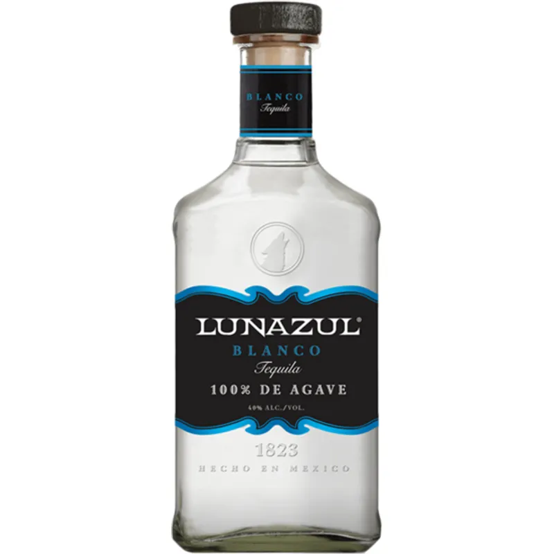 Lunazul Blanco Tequila view 1