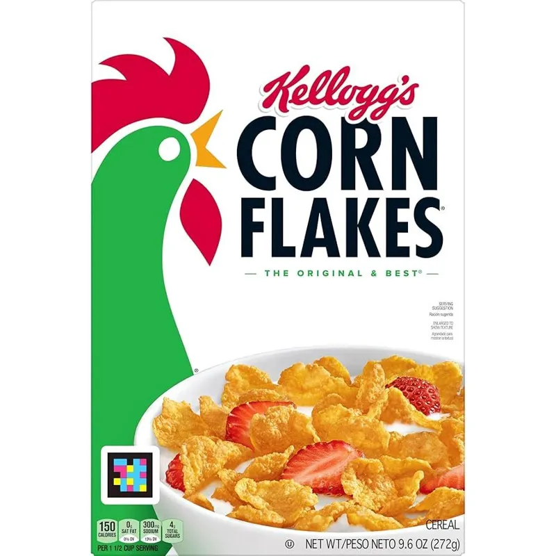 Kellogg's Corn Flakes Box view 1