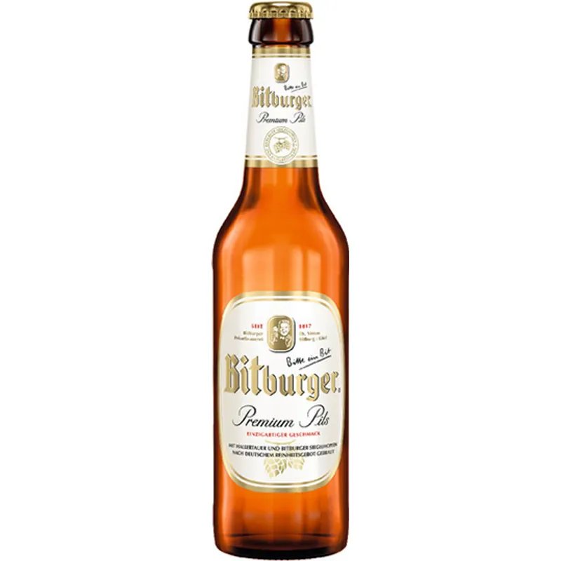 Bitburger Pilsner view 1