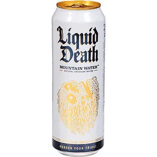 Liquid Death 100% Mountain Water
