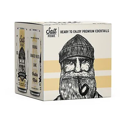 Salt Point Vodka Mule 4 Pack 12 oz Cans