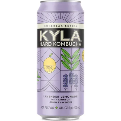 KYLA Hard Kombucha Lavender Lemonade 16oz Can