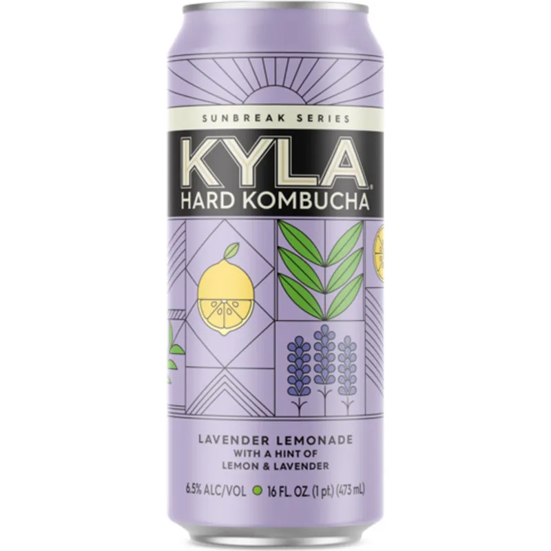 Kyla Hard Kombucha Lavender Lemonade view 1
