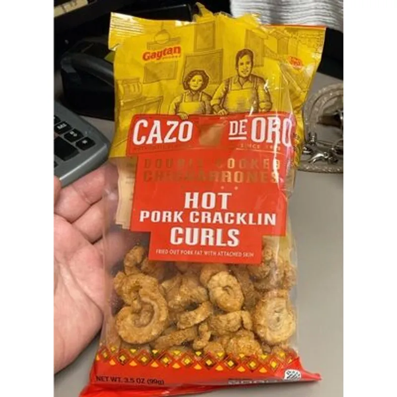 Hot Pork Cracklin Curls view 1