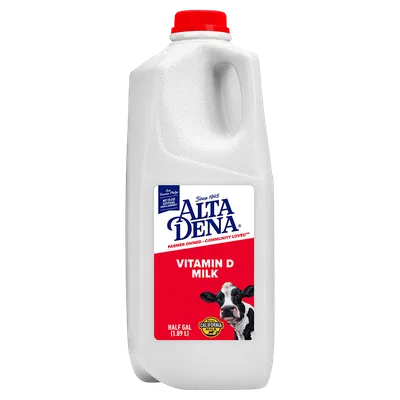 Alta Dena Vitamin D Pure Milk 1.89L Plastic Bottle