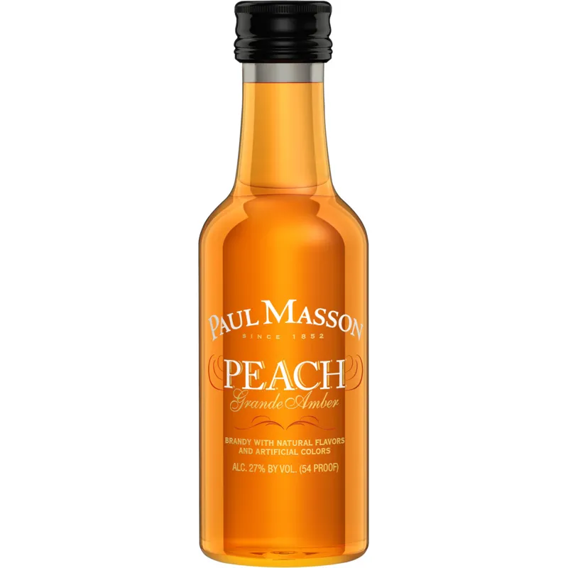 Paul Masson Grande Amber Peach Brandy view 1