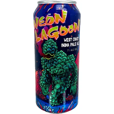 Brewery X / Burgeon Neon Lagoon West Coast IPA Can 16oz Can