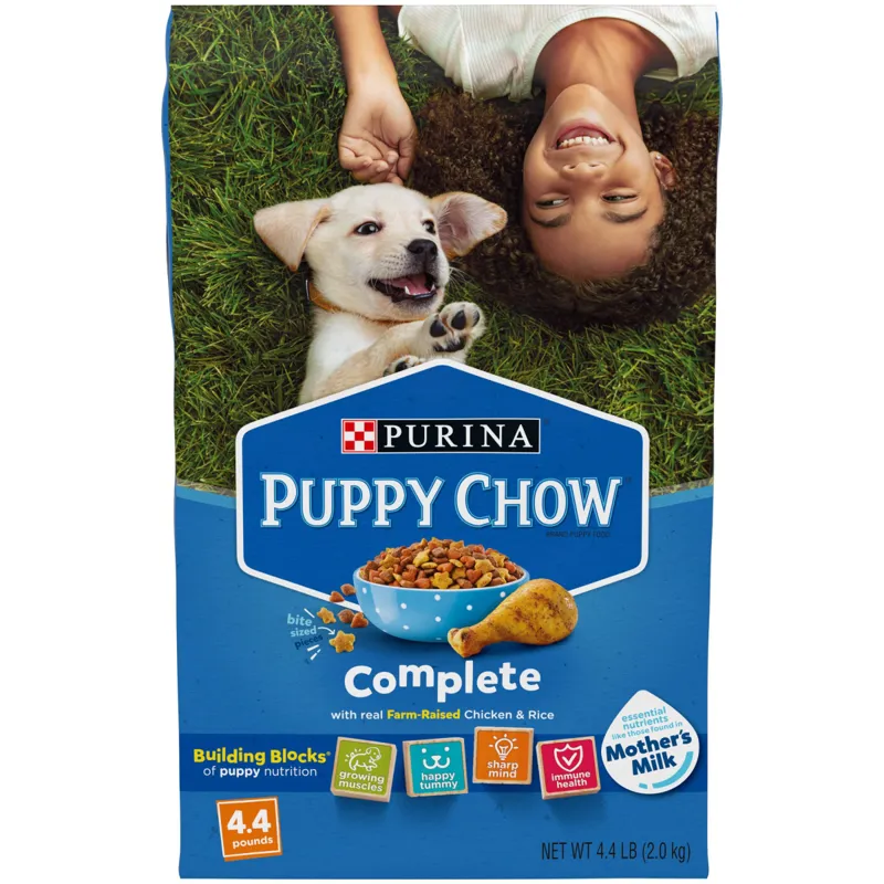 Purina Puppy Chow Complete with Real Chicken & Rice view 1