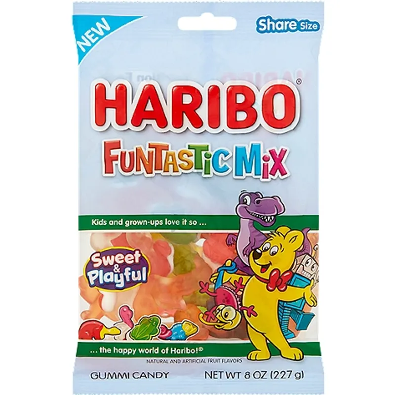 Haribo Funtastic Mix Gummy Candy view 1