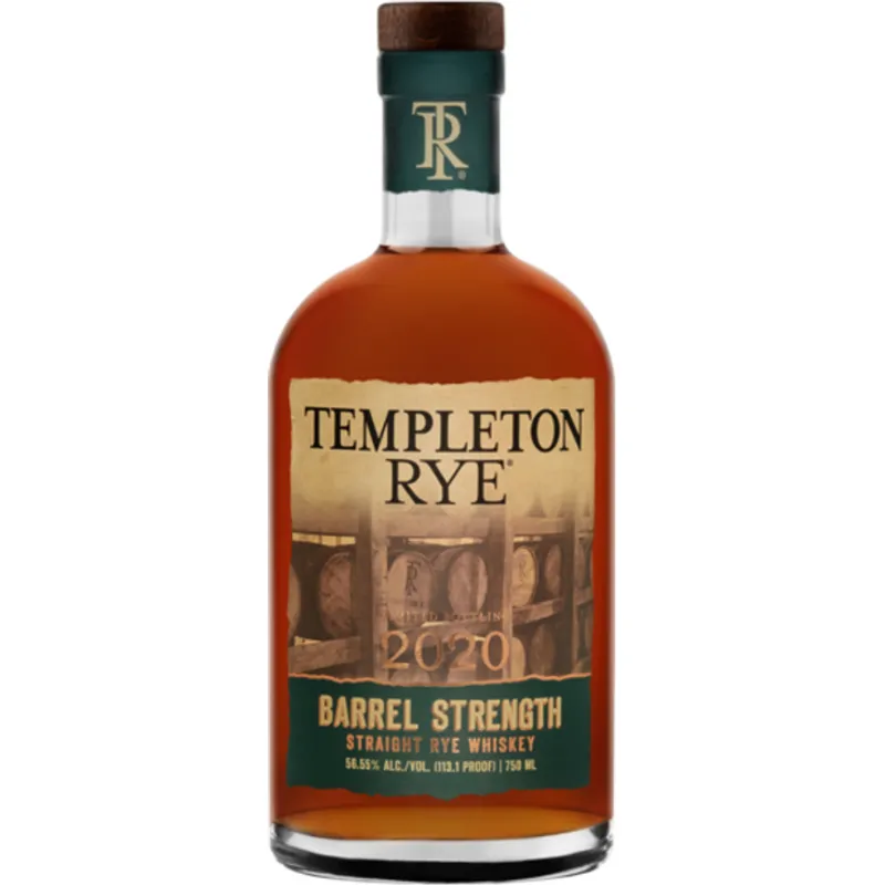 Templeton Rye Barrel Strength view 1