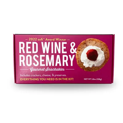 Crackerology Red Wine & Rosemary Appetizer Kit