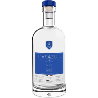 Casazul Tequila Silver 750ml Bottle