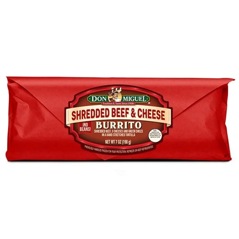 Don Miguel Shredded Beef & Cheese Burrito view 1