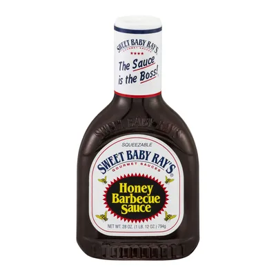 Sweet Baby Ray's Honey Barbecue Sauce 28 oz Bottle