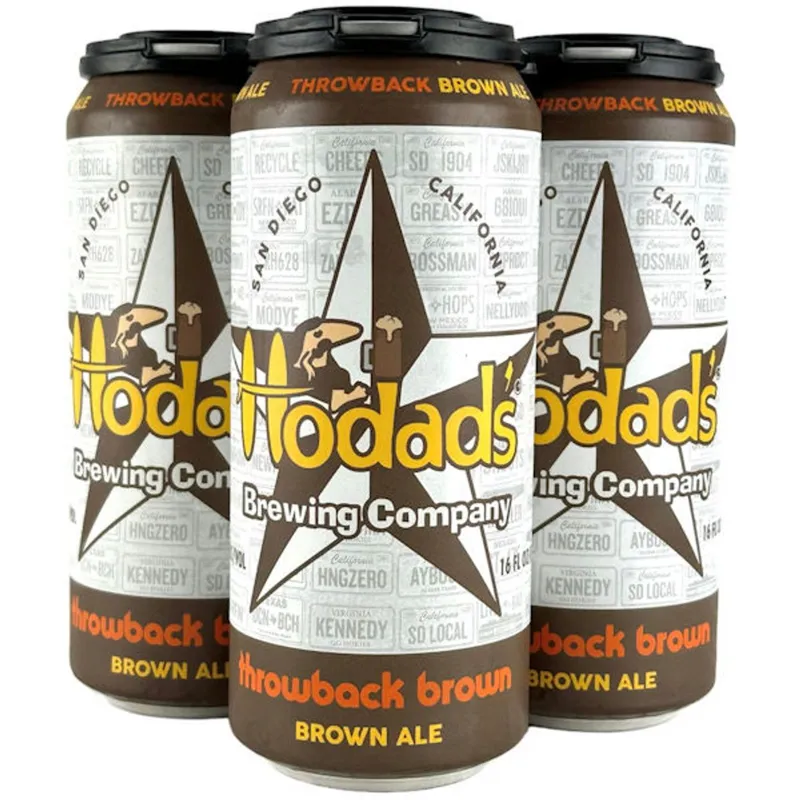 Hodad's Brewing Company Throwback Brown Ale view 1
