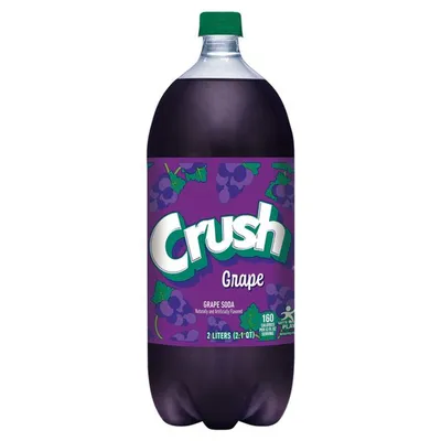 Crush Grape Soda 2 Liter Bottle 2liter