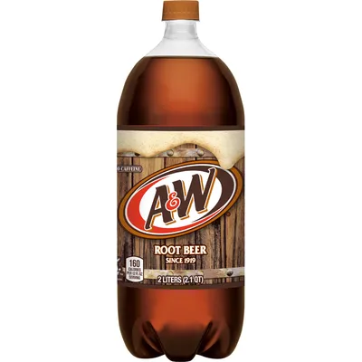 A & W Root Beer 2L Bottle